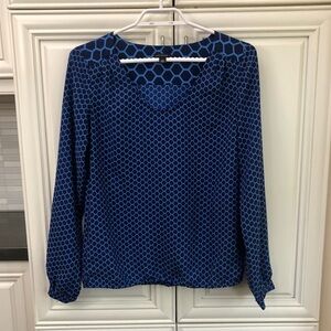 Ann Taylor print women’s blouse